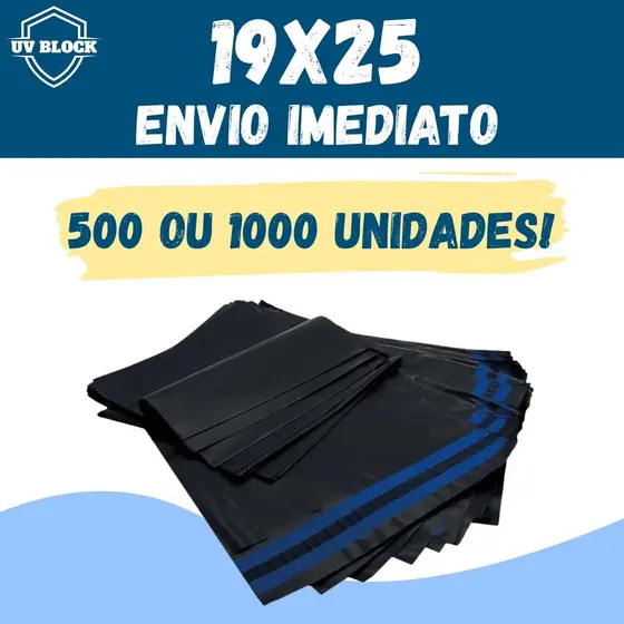 Envelope De Envio 19x25 500; 1000 unidades Embalagem Segurança 19X25 Correios