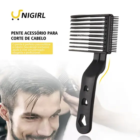 Pente De Posicionamento Para Corte De Cabelo , Cortador De Barbeiro Profissional
