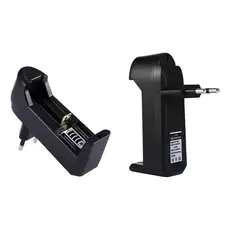 Carregador De Pilhas Baterias Lítio Universal Bivolt 128
