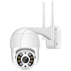 Câmera Segurança Externa 360 Ip a Prova de Água Wifi Rotativa Dome Full Hd Ptz Ip66 Nf App Yoosee