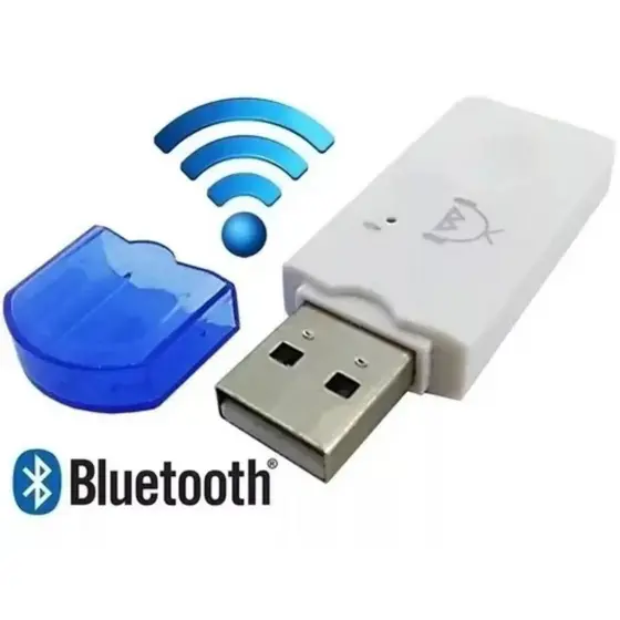 Receptor Adaptador Dongle Bluetooth USB 5.0 Carro Áudio Música Som Casa Universal Plug E Play