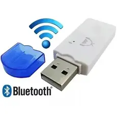 Receptor Adaptador Dongle Bluetooth USB 5.0 Carro Áudio Música Som Casa Universal Plug E Play