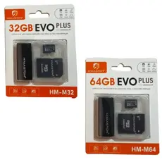 Cartão Memória Hmaston A'Gold Evo Plus 8GB 16GB 32GB 64GB Micro Sd Com Adaptador Pendrive e Cartão