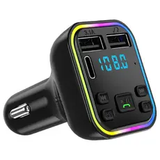 Carregador Transmissor Fm Para Carro Mp3 Sem Fio Bluetooth Adaptador Universal Som Automotivo G39