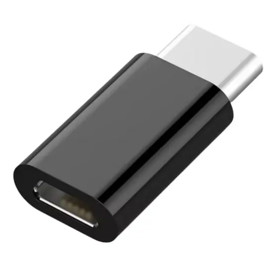 Adaptador Plug Micro Usb V8 Fêmea Tipo C Macho Cabo Conversor Otg Dados Pen Drive Notebook Celular