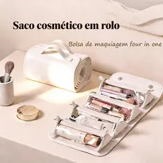 Necessaire Organizadora Viagem Portátil Multifuncional Viagem Removível De Cosméticos Bolsa Maquiagem Grande Resistente