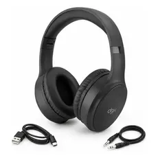 Fone Headphone Bluetooth ANC Sem Fio 30h Bateria Gamer Microfone Hi-Fi Dobrável iPhone Android