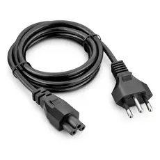 Cabo De Força Tripolar Mickey C5 1,5m Fonte Notebook Tv Bivolt 10A