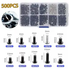 500 Peças Kit de Parafusos para Notebook