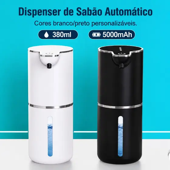 Saboneteira Dispenser Automático Sensor Infravermelho Para Sabonete Líquido Detergente Espuma