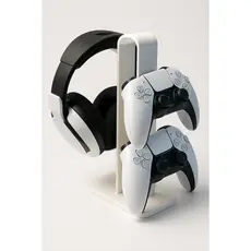 Suporte de Mesa para FONE DE OUVIDO MANETE GAMER PS5 Organizador de Mesa Minimalista