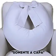 Capa De Almofada Amamentaçao 100% Algodao Extra Grande Com Laço Apoio Travesseiro Para Gestante