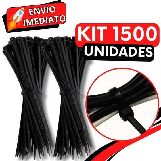 Abraçadeira de Nylon Enforca Gato Braçadeira Cintas Plásticas Super Resistente Presilha para Fios Malas