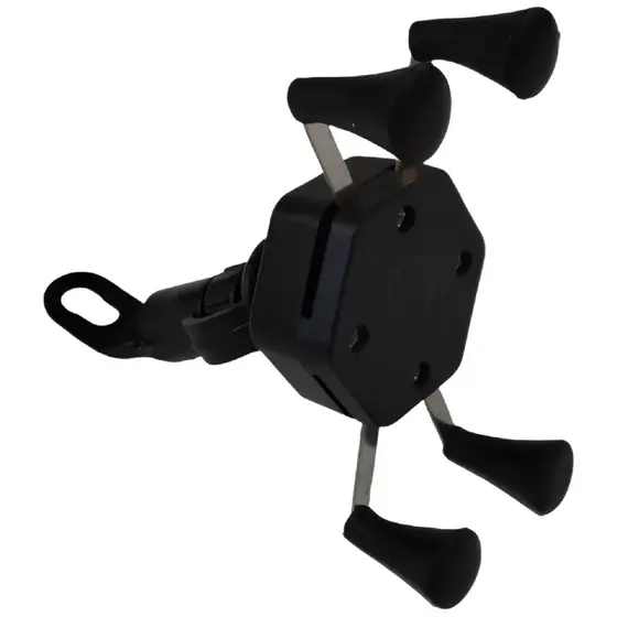 Suporte para Celular Sem Carregador Moto Fixação Retrovisor - CX3