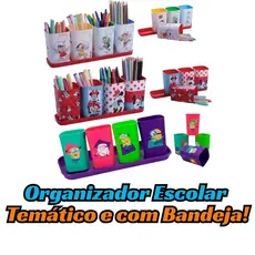 Organizador de Ambientes / Porta Canetas - Decorativo com Tema