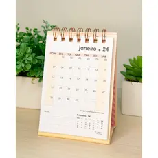 CALENDÁRIO DE MESA 2026 / 2027 - A6 VERTICAL - ATUALIZADO