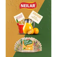 Suco em Pó Pop Fruta Neilar Cx com 20 Unidades De 25gr
