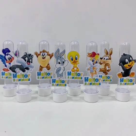 APLIQUES PARA TUBETES Baby Looney Tunes | Personalizamos com Nome e Idade | Envio Rápido 🚚