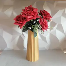 Vaso Cone - Sofisticação e Estilo para Sua Decoração! Decoração Rack Sala Escritorio Aparador
