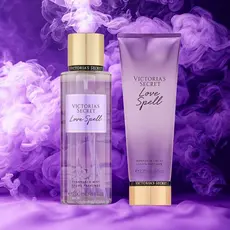 Kit Love Spell Body Splash + Hidratante Feminino Inspirado Cheiro Doce Frutado Fixação Alta Envio Imediato Oferta