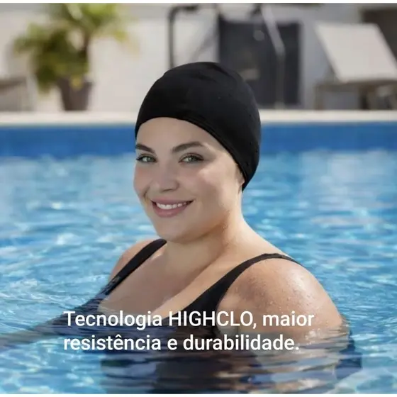 Touca para natação e hidroginástica P - M - G - GG