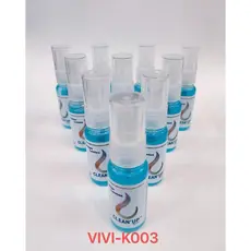 solução para limpeza de óculos