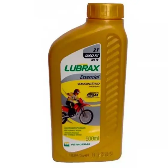 Oleo P/ Motores 2 Tempos 500ml Semi Sintetico Jaso Fc / Api Tc Lubrax – 1000293
