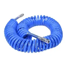 Mangueira para Ar Comprimido em PU Espiral Sanfonada 3,5 Metros Hidraflux - EPUT 4535-AZ