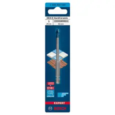 Broca para porcelanato EXPERT HEX-9 Hard Ceramic 5mm Bosch