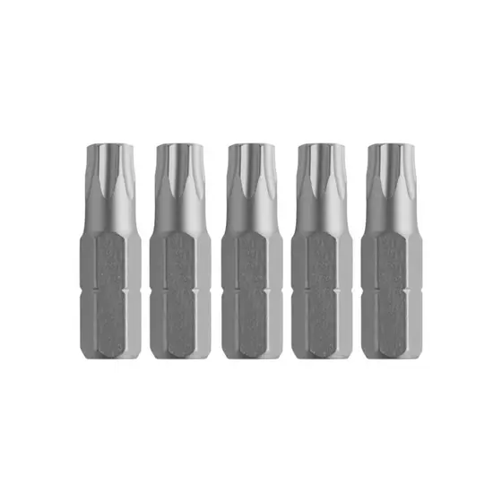 Kit com 5 Bits Torx T40 x 25mm Encaixe 14" SATA ST59238ST