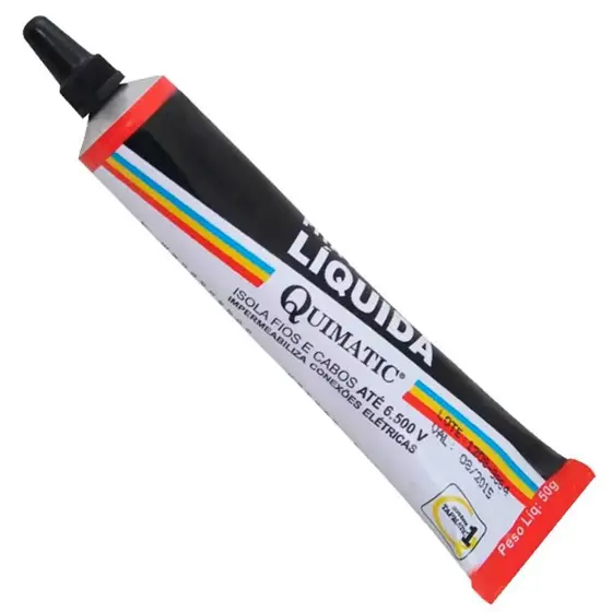 Fita Isolante Líquida Bisnaga - 50g - QUIMATIC