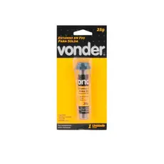 Estanho Tubo 25gr 1,0mm 63 X 37 Vonder - 74 38 633 715