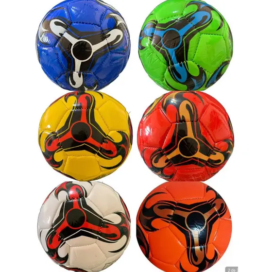 Bola Futebol Couro Pequeno No2 Infantil Para Festa
