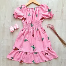 kit 6 vestido verão infantil menina ciganinha cores e tamanhos sortidos