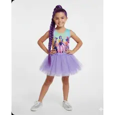 Fantasia Infantil Huntrix Guerreiras do K-Pop  Tule Moda Kpop Menina
