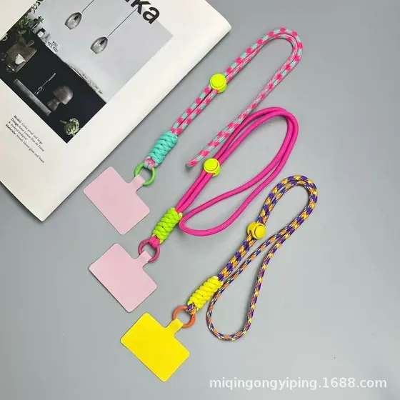 Cordão Suporte Para Celular  Anti-perda  46cm Para Pescoço Modelo Curto