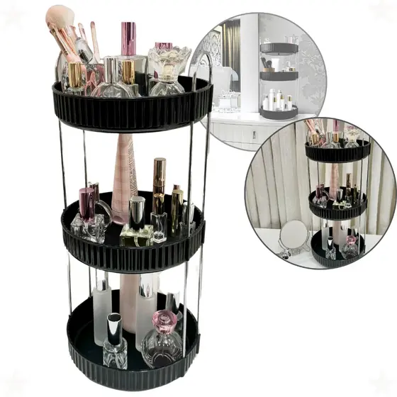 Porta Maquiagem Perfume Organizador Banheiro Acrílico