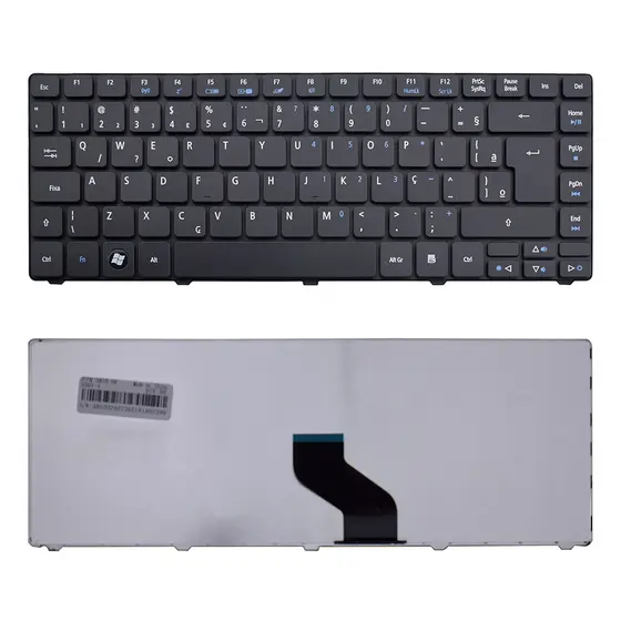 Teclado para Notebook Acer Aspire 4810T ABNT2 - F3 WI-FI
