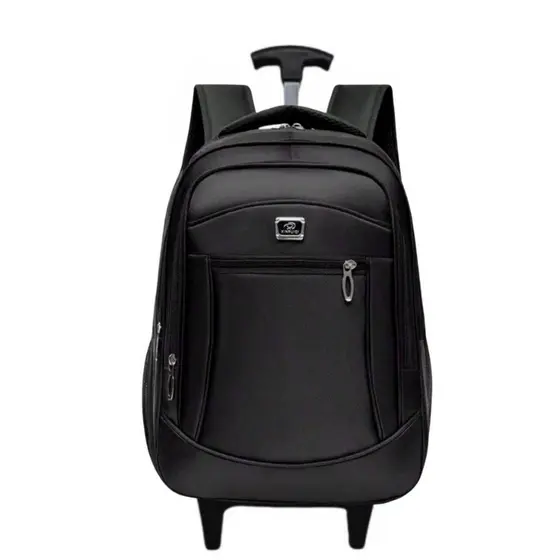 Mochila de Rodinha Carrinho Reforçada Executiva Notebook Escolar Prática Multifuncional