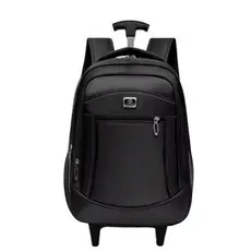 Mochila de Rodinha Carrinho Reforçada Executiva Notebook Escolar Prática Multifuncional