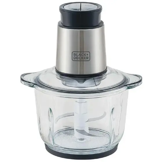 Mini Processador De Alimentos MP300G Antiaderente Inox Gurmand Gris Tritura Tigela 2l