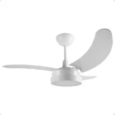 Ventilador De Teto Tron Buzios Max Led 3 Pas Clm At Branco 130w 51.01-1176 110v