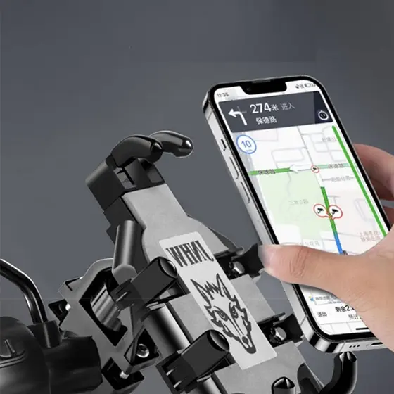 Suporte Aranha de celular para motocicleta universal
