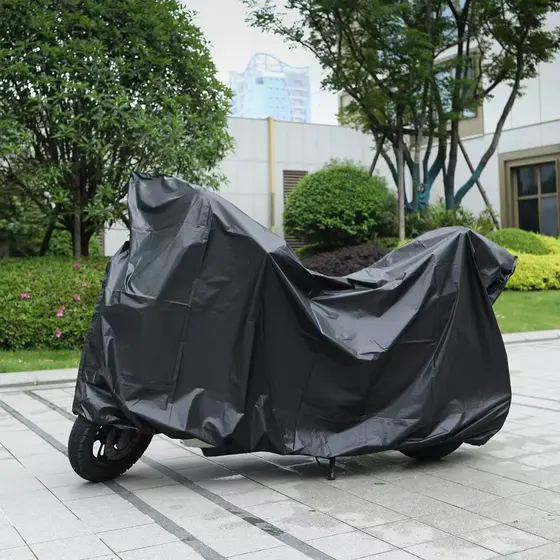 220*120cm Capa de Moto 100% Impermeável - Tamanho M, Proteção Completa para Sua Moto