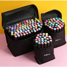 Cores Caneta Marcadora Canetinhas Coloridas Kit Com Ponta Dupla/marcador touch/caneta marker/hidrográfica