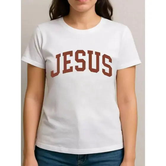Camiseta SHALOM Feminina - Estilo College