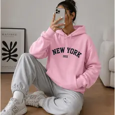 moleton feminino New York Blusa De Frio Moda De Inverno casaco masculino