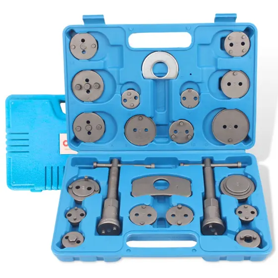 Kit Ferramenta Retornar Êmbolo Pinça De Freio Maleta Manual 22 Peças