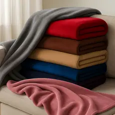 Kit 10 Mantas Estampada e Lisas 2,00 X 1,80 Mt