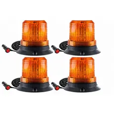 Combo 4 Luz Giroflex Automotiva 12 24V Veicular LED Emergência Acendedor Veículo